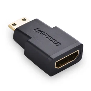 UGREEN Mini HDMI Male to HDMI Female Connector – 20101 – 20101 – 18 Months Warranty