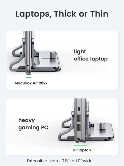 UGREEN Vertical Laptop Stand – LP258 – 20471