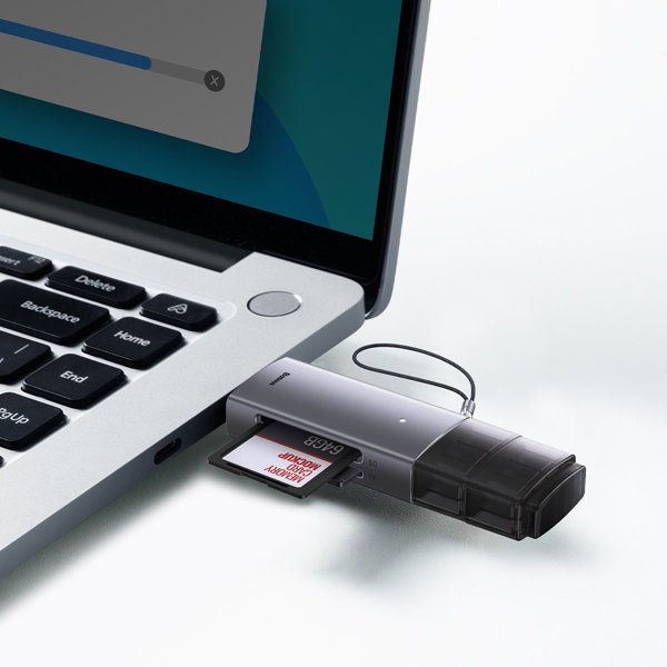 Baseus Card Reader Lite Series USB-A & Type-C- 1 Year Warranty