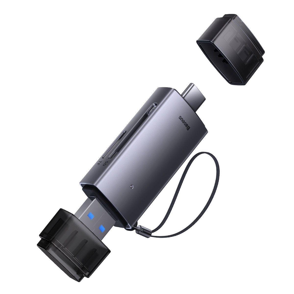 Baseus Card Reader Lite Series USB-A & Type-C- 1 Year Warranty