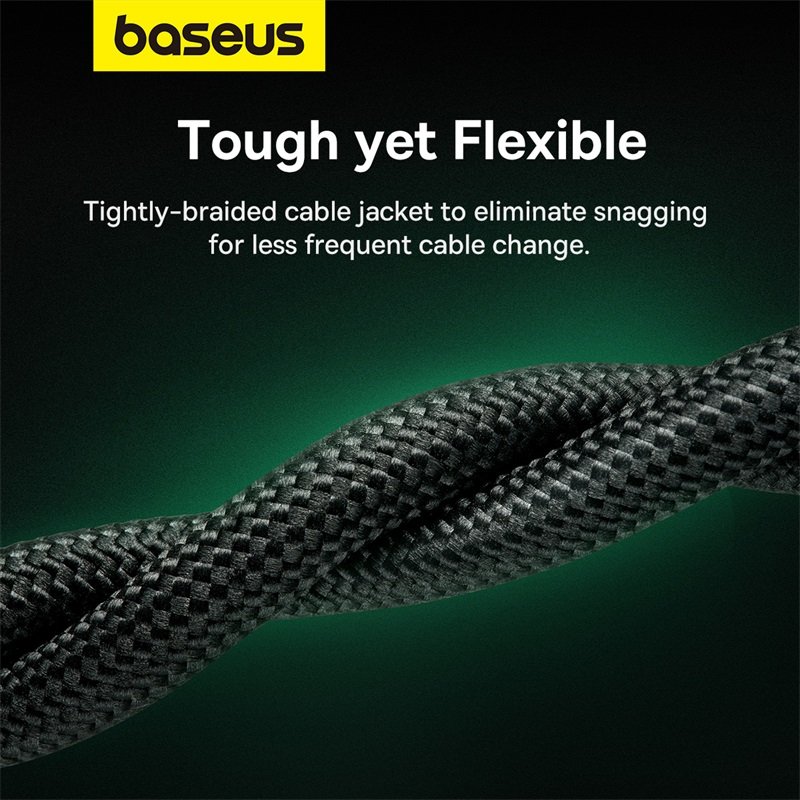 Baseus 5Meter High Speed CAT8 40Gigabit Ethernet Nylon Braided Cable- 1 Year Warranty