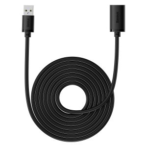 Baseus 5m AirJoy Series USB3.0 Extension Cable Cluster Black – B00631103111-05- 1 Year Warranty