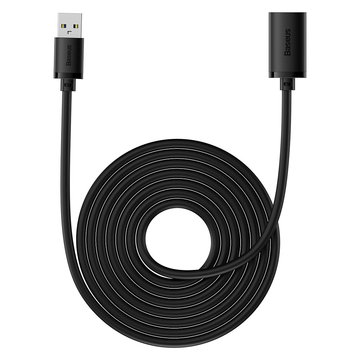 Baseus 5m AirJoy Series USB3.0 Extension Cable Cluster Black – B00631103111-05- 1 Year Warranty