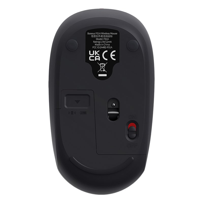 Baseus F01A Creator Wireless Mouse Frosted Gray – B01055502833-00- 1 Year Warranty
