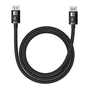 Baseus 1.5m DP 8K to DP 8K High Definition Series Adapter Cable Cluster Black – B00633706111-01- 1 Year Warranty