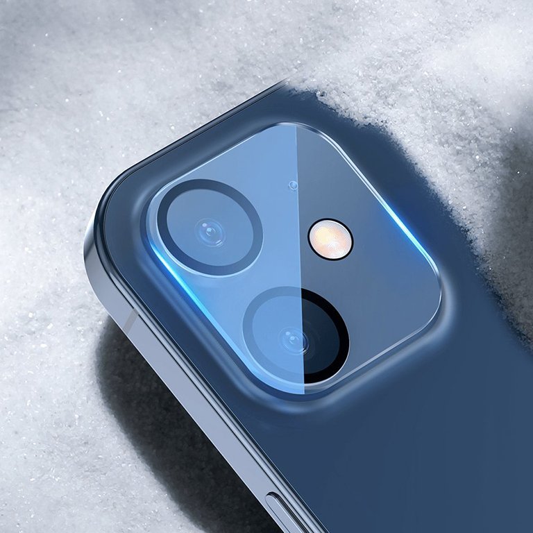 Baseus iPhone 12 6.1-Inch Lens Film Full-Frame Transparent (2pcs Lens Set)- SGAPIPH61N-AJT02